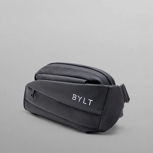 NEW BYLT Basics men’s black water-resistant Crossbody Bag